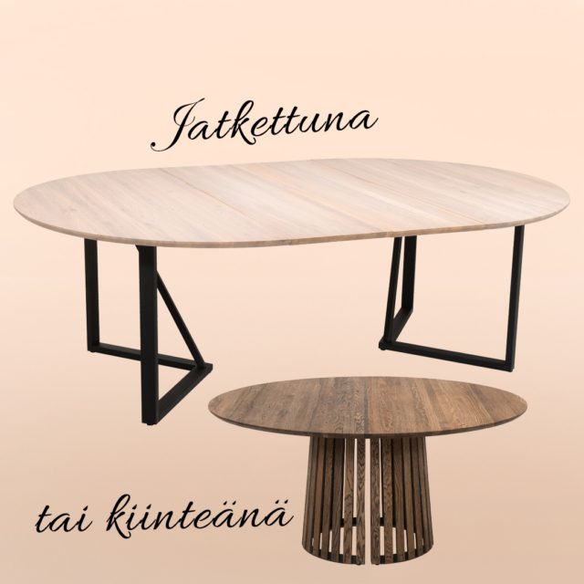 Egelund pyöreä lankkupöytä - Räätälöi mieluisaksi