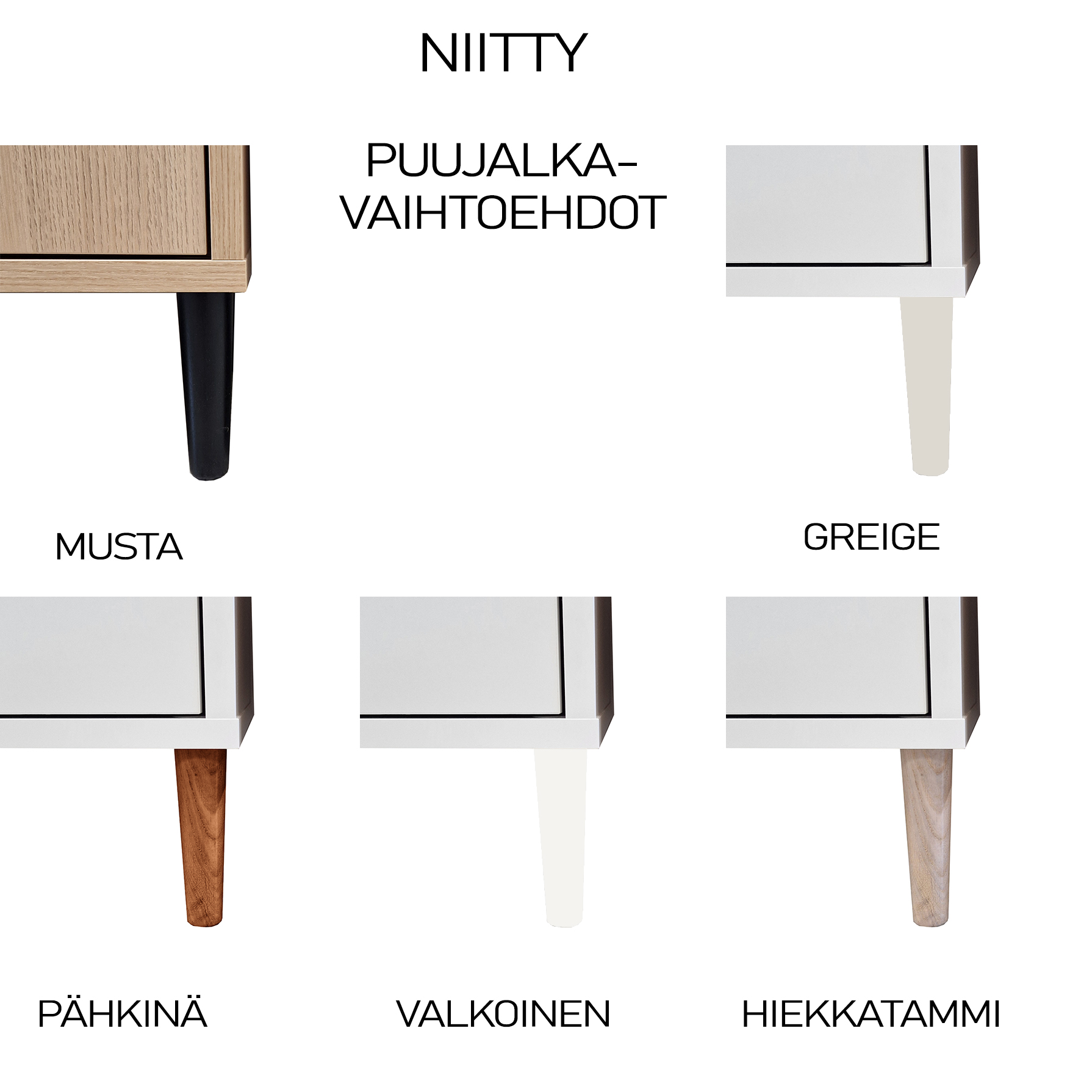 Niitty vitriini nro 7 jaloilla - Image 4